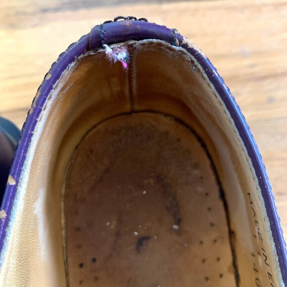 Dr Martens Purple 1461 Shoes - UK 5.5 US 7/8 - Picture 10 of 15